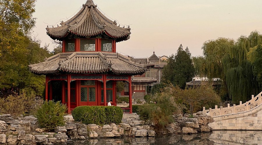 A scenic view of Baoding Bell Tower
