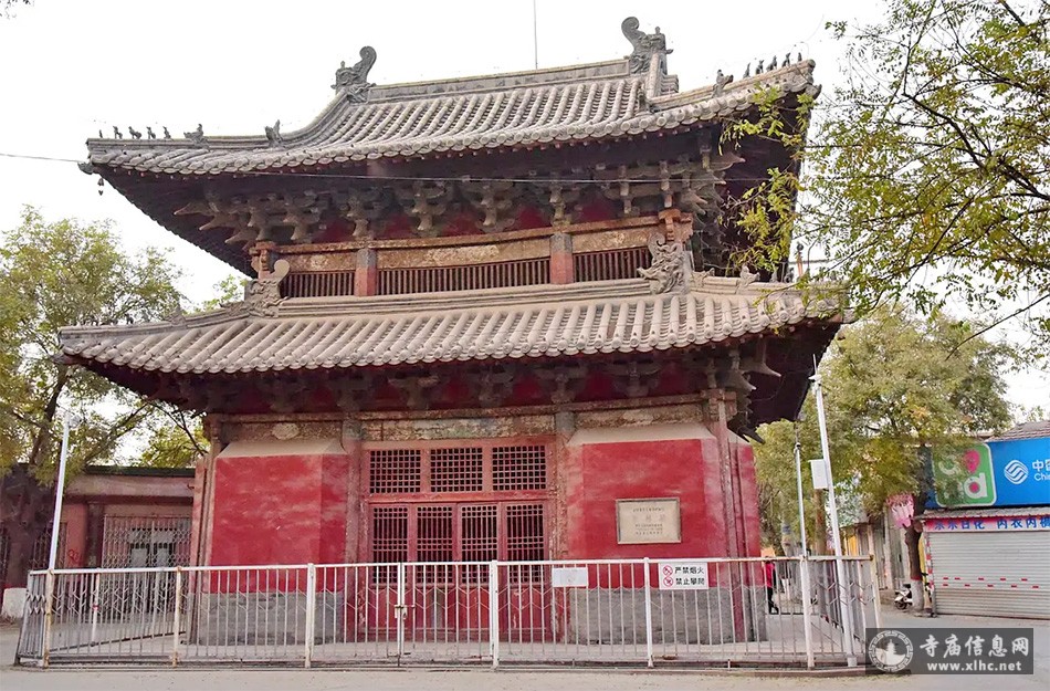 A scenic view of Baoding Ciyun Pavilion