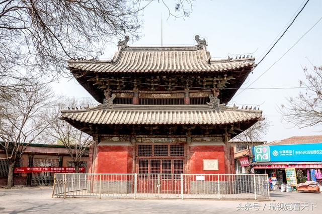 A scenic view of Baoding Ciyun Pavilion