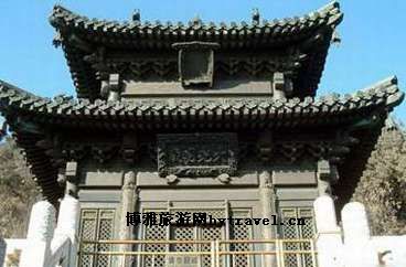 A scenic view of Baoding Ciyun Pavilion