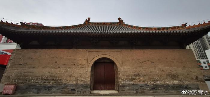 A scenic view of Baoding Dadao Guan Yuhuang Hall