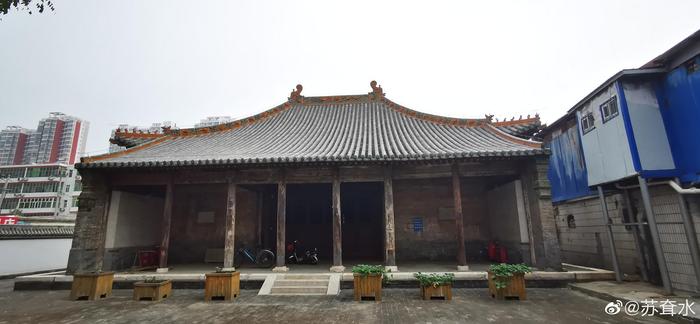 A scenic view of Baoding Dadao Guan Yuhuang Hall