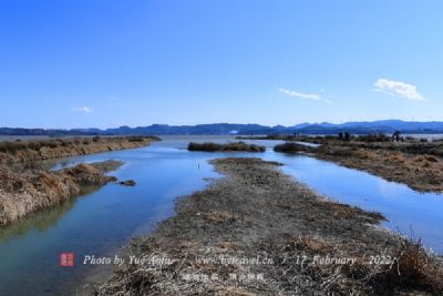 A scenic view of Baoding Diaoyutai Site