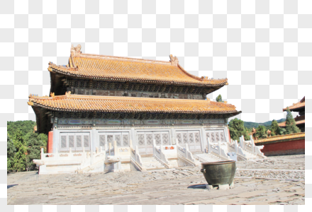 A scenic view of Baoding Dingxian Kaiyuan Temple Pagoda