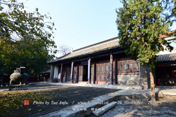 A scenic view of Baoding Dingzhou Confucian Temple