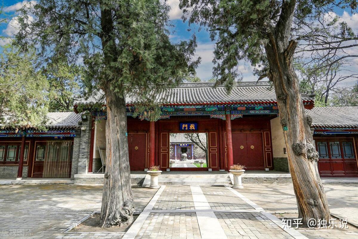 A scenic view of Baoding Dingzhou Confucian Temple
