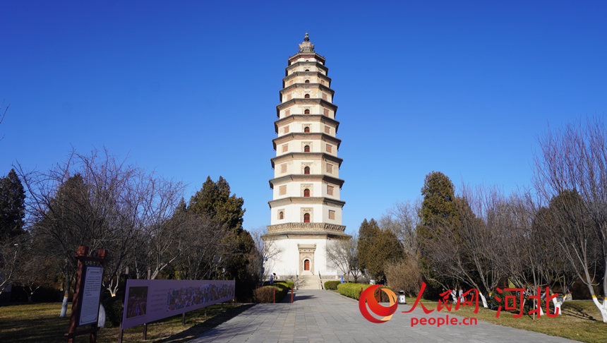 A scenic view of Baoding Dingzhou Confucian Temple