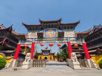 A scenic view of Baoding Dingzhou Confucian Temple