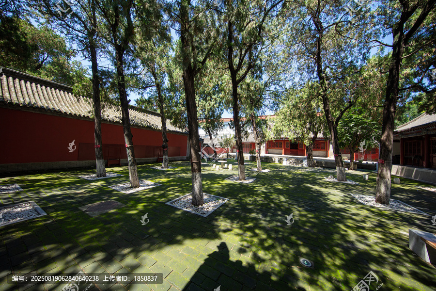 A scenic view of Baoding Dingzhou Confucian Temple