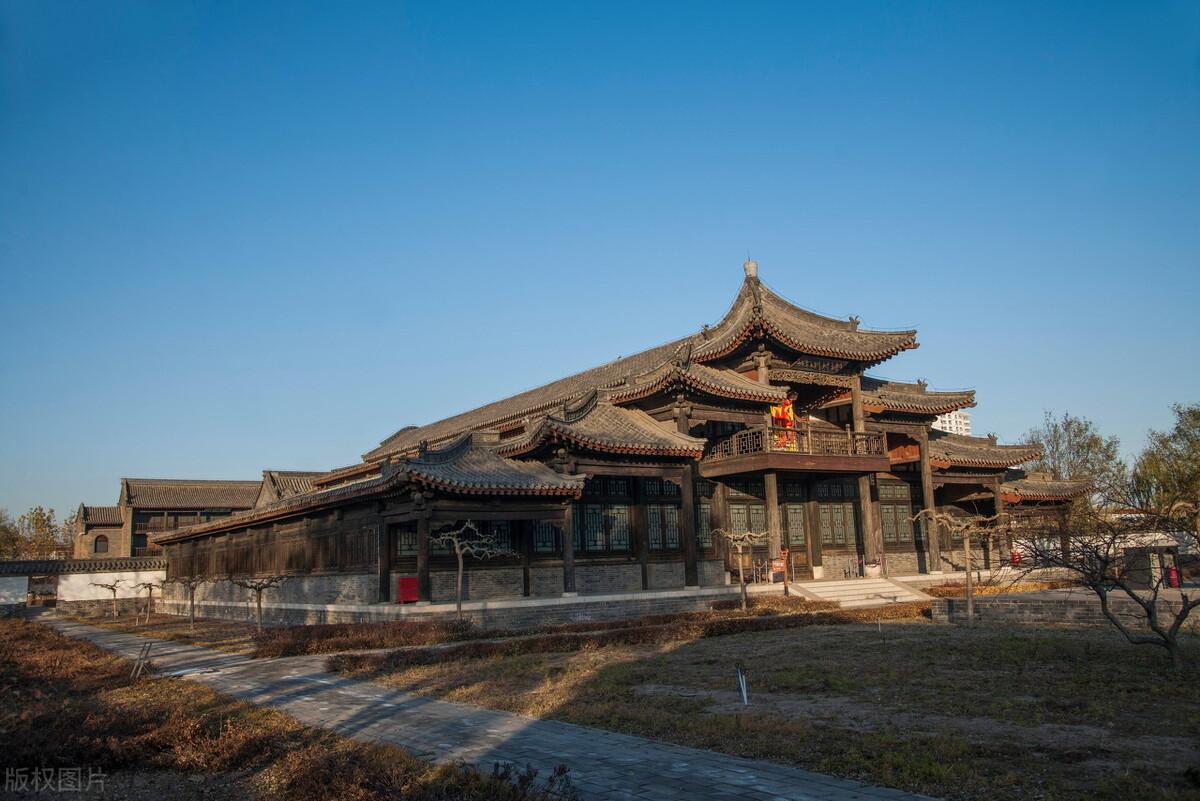A scenic view of Baoding Dingzhou Confucian Temple