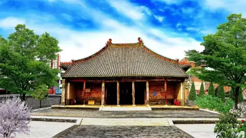 A scenic view of Baoding Dingzhou Great Mosque