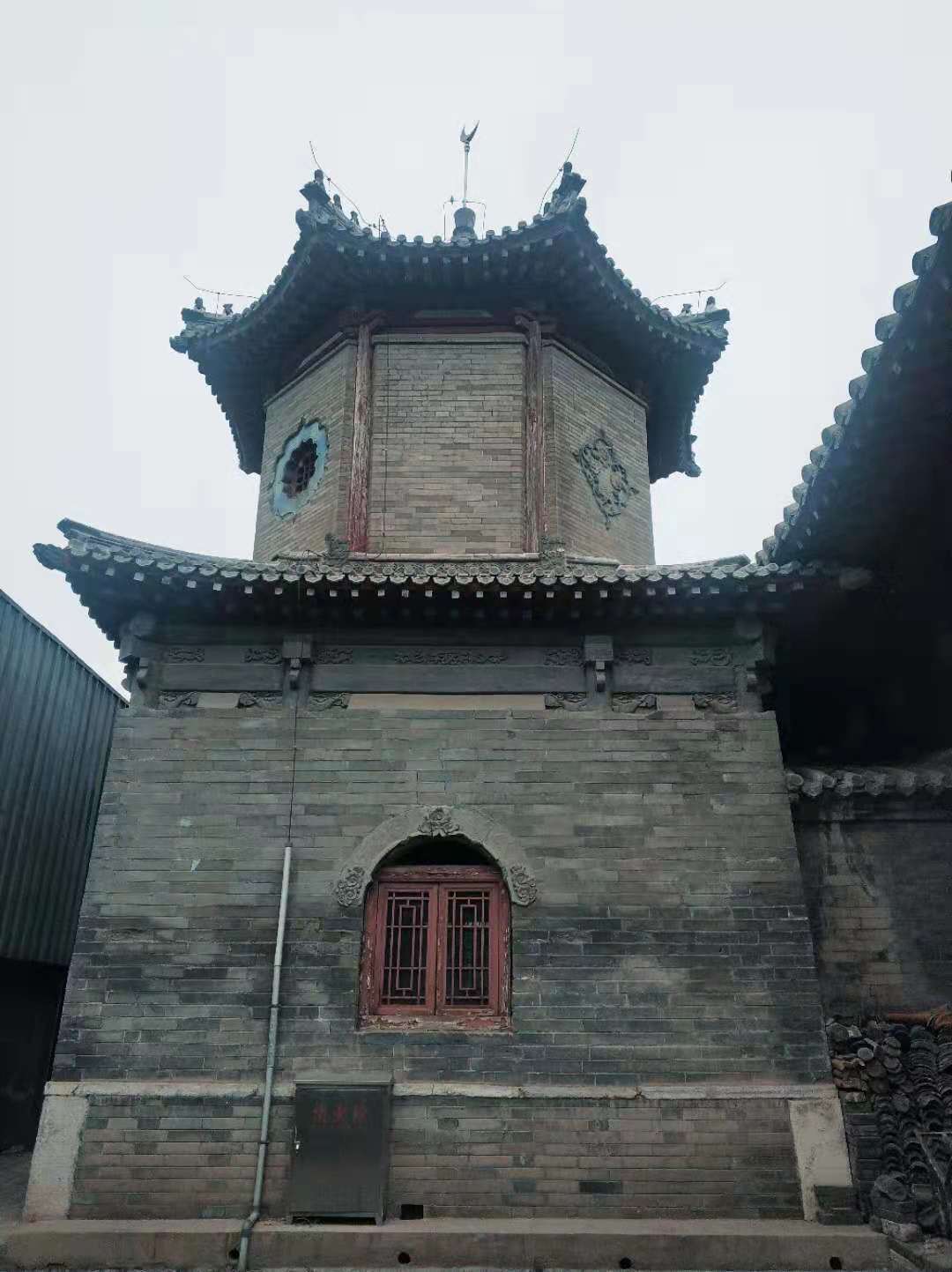 A scenic view of Baoding Dingzhou Great Mosque