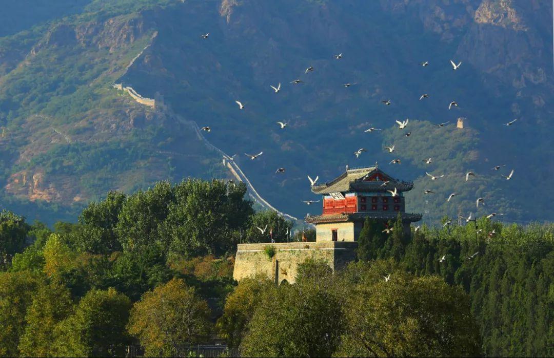 A scenic view of Baoding Dongheishan Site