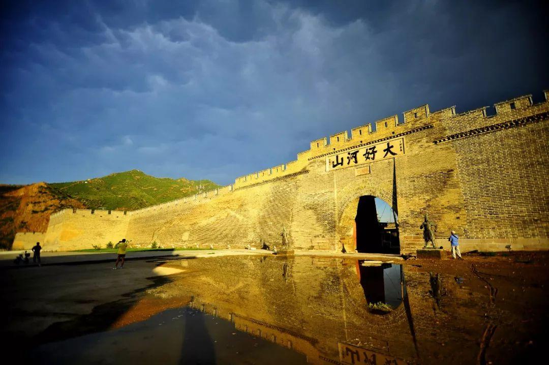 A scenic view of Baoding Dongheishan Site