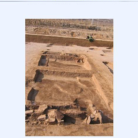 A scenic view of Baoding Dongheishan Site