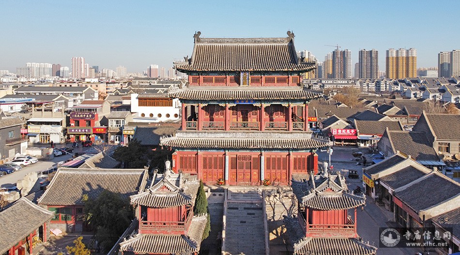A scenic view of Baoding Geyuan Temple