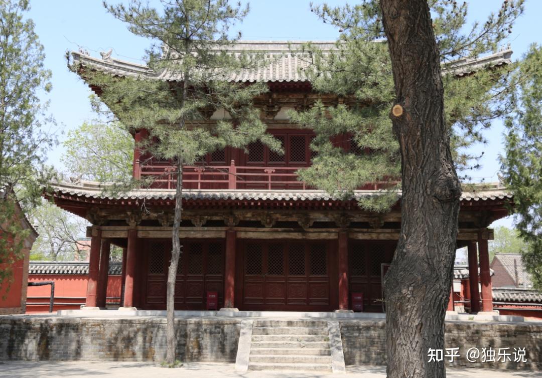 A scenic view of Baoding Geyuan Temple