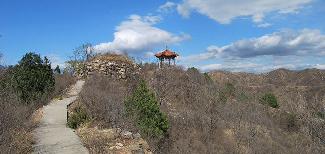 A scenic view of Baoding Great Wall Zijingguan Pass
