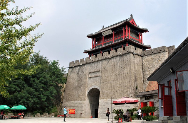 A scenic view of Baoding Great Wall Zijingguan Pass
