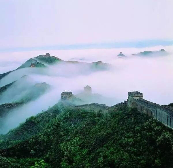 A scenic view of Baoding Great Wall Zijingguan Pass
