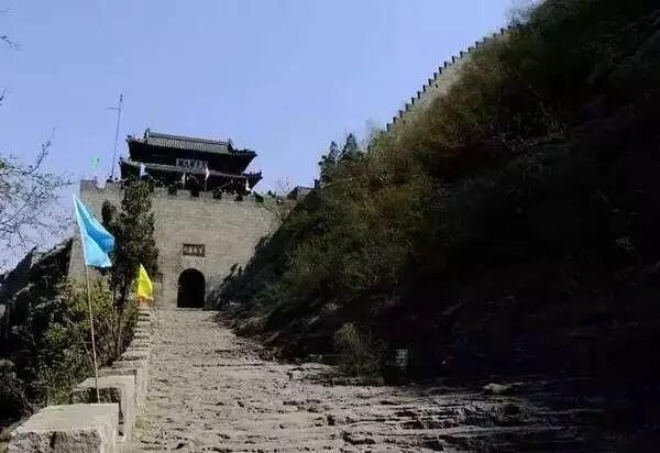 A scenic view of Baoding Great Wall Zijingguan Pass
