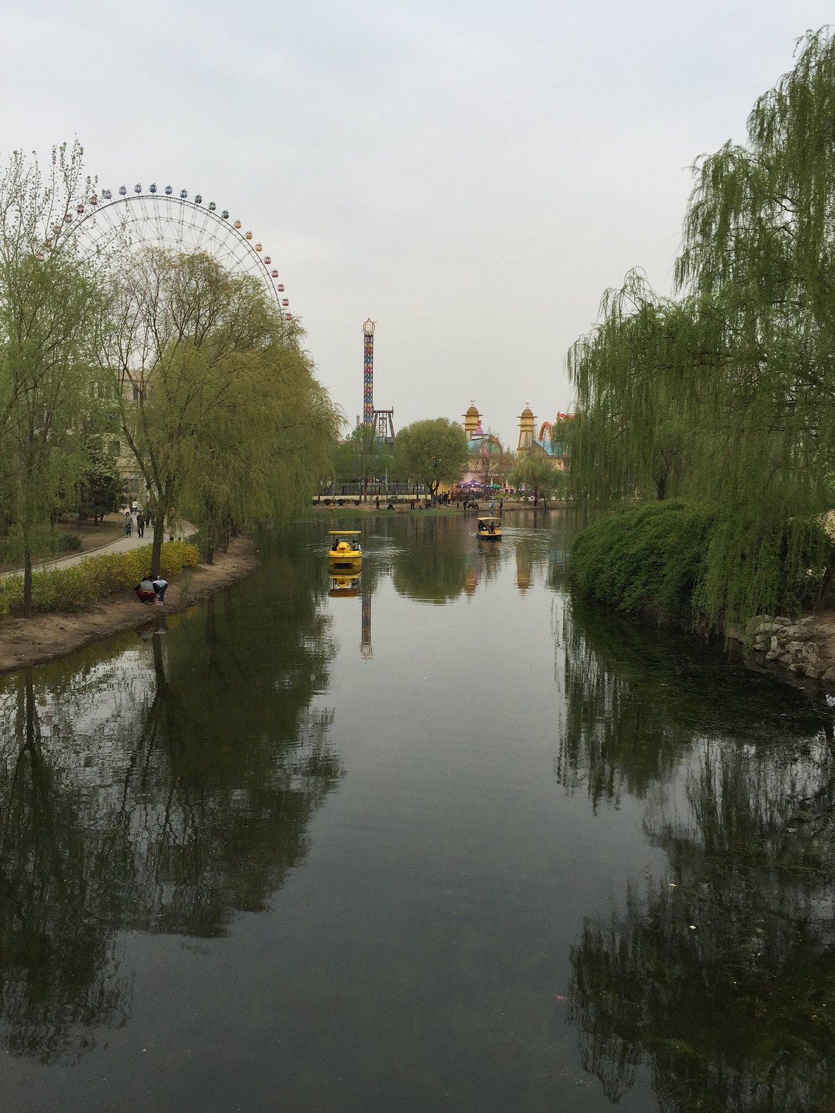 A scenic view of Baoding Guangyuan Garden