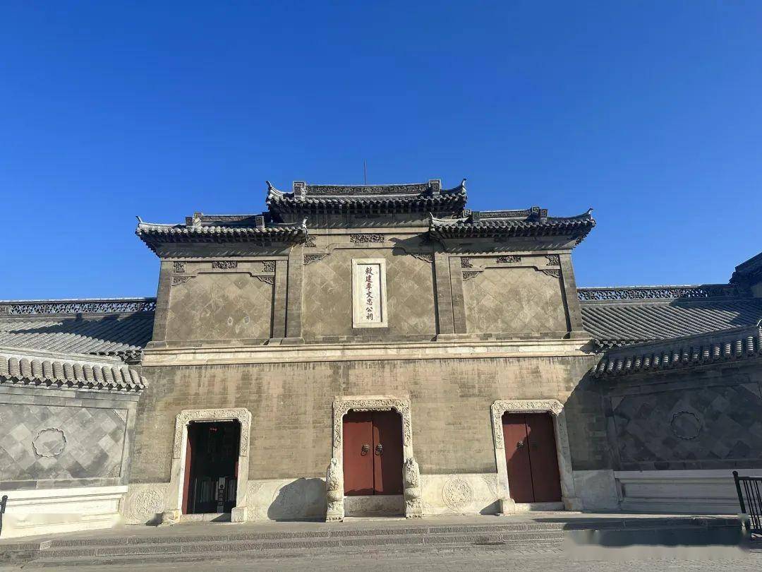 A scenic view of Baoding Huai Army Guild Hall