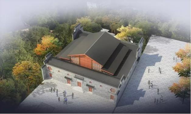 A scenic view of Baoding Huai Army Guild Hall