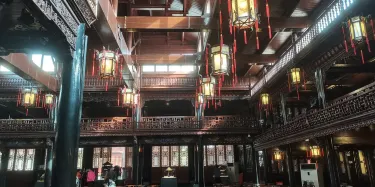 A scenic view of Baoding Huai Army Guild Hall