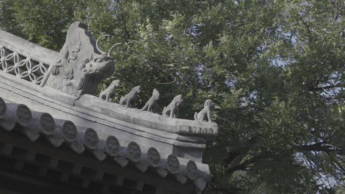A scenic view of Baoding Huai Army Guild Hall