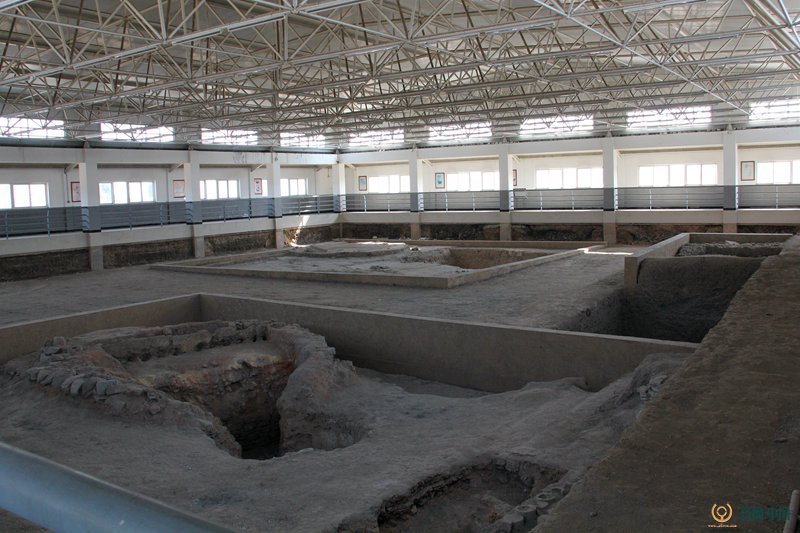 A scenic view of Baoding Jiancicun Ding Kiln Site