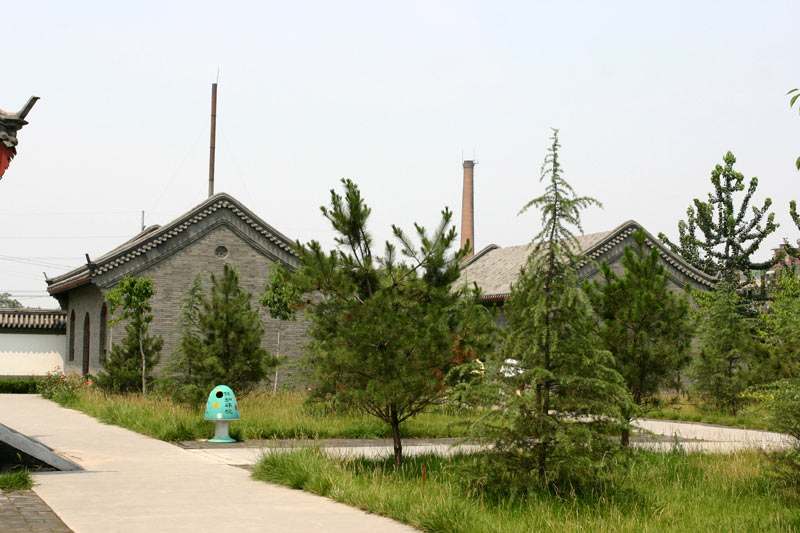 A scenic view of Baoding Military Academy Site