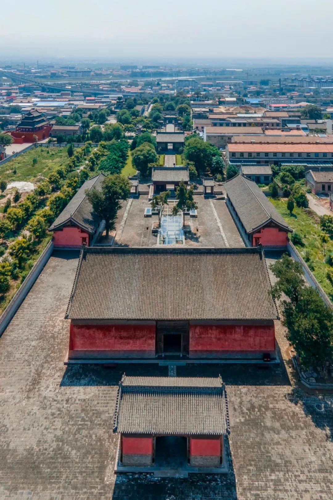 A scenic view of Baoding Nanyang Site