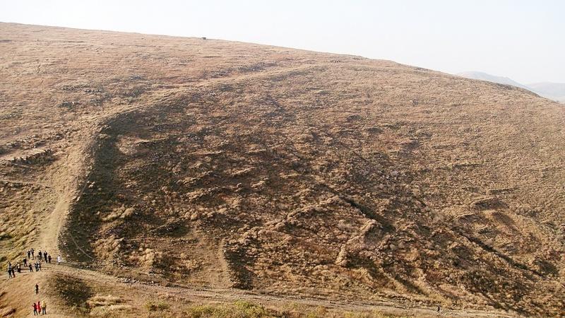 A scenic view of Baoding Nanyang Site