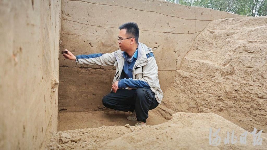 A scenic view of Baoding Nanyang Site