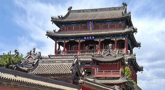 A scenic view of Baoding Qinghe Prefectural Office