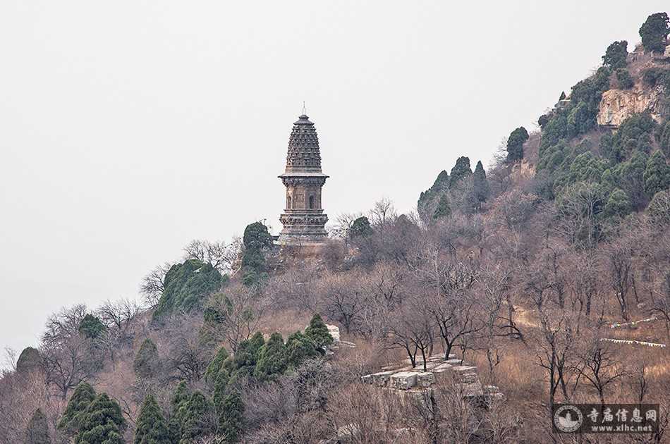 A scenic view of Baoding Qinghua Temple Flower Pagoda