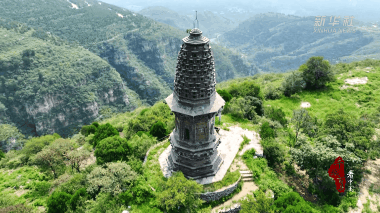 The Majestic Beauty of Baoding Qinghua Temple Flower Pagoda: A Must-Visit