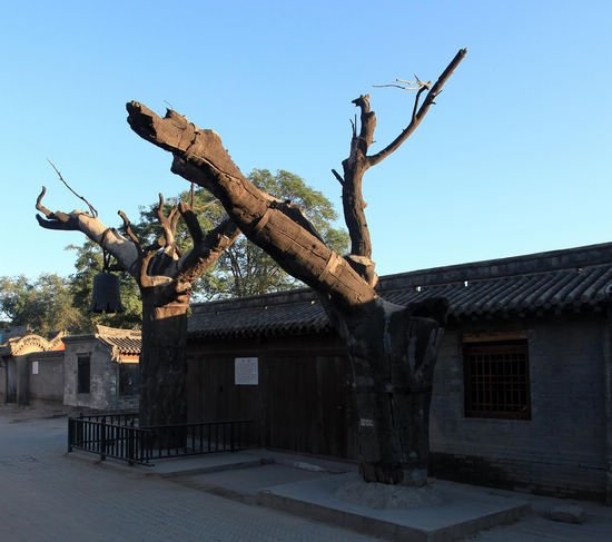 A scenic view of Baoding Ranzhuang Tunnel Warfare Site