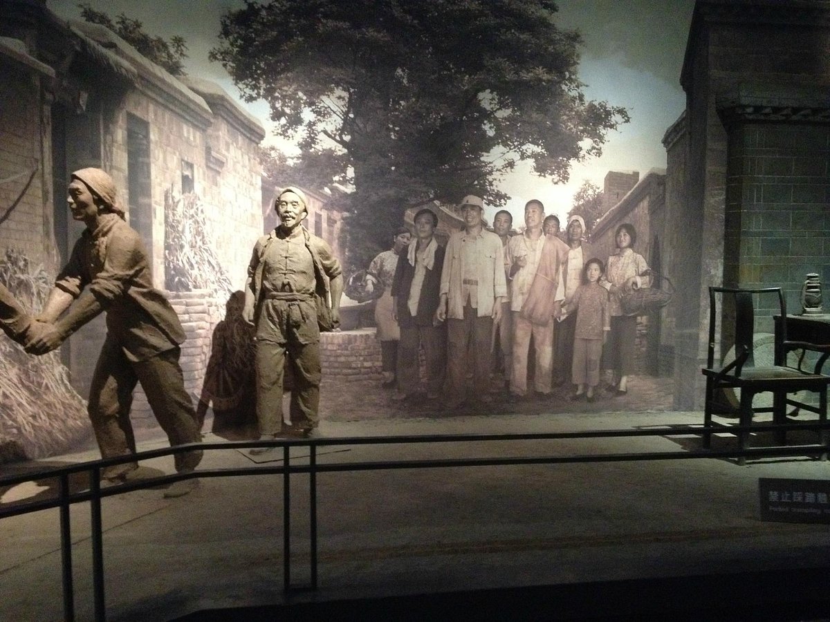 A scenic view of Baoding Ranzhuang Tunnel Warfare Site