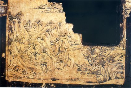 A scenic view of Baoding Wang Chuzhi Tomb
