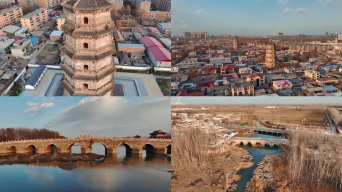 A scenic view of Baoding Xiahuliang Bridge