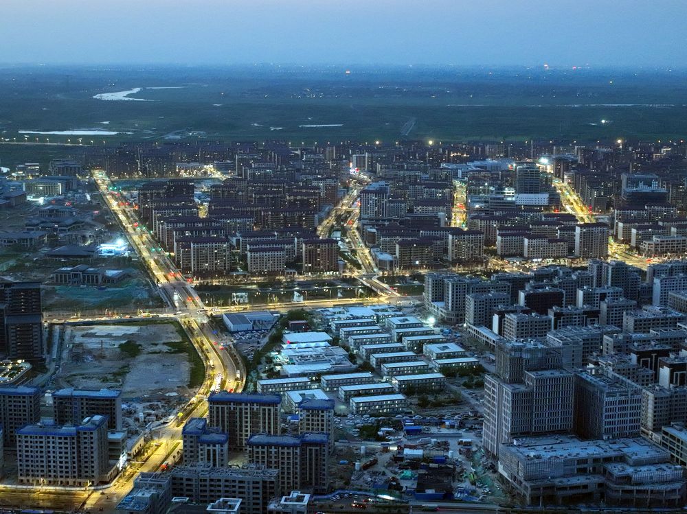 A scenic view of Baoding Xigang Pagoda