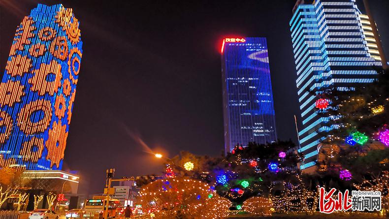 A scenic view of Baoding Xigang Pagoda
