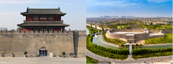 A scenic view of Baoding Xigang Pagoda