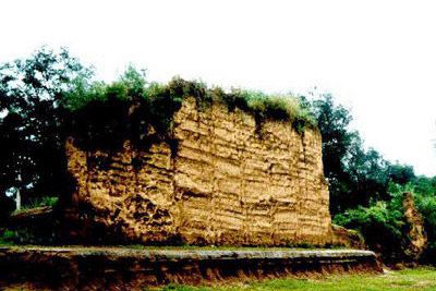 A scenic view of Baoding Yan Xiadu Ruins