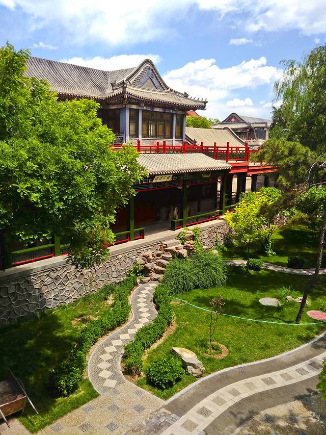 A scenic view of Baoding Yan Yangchu Former Residence