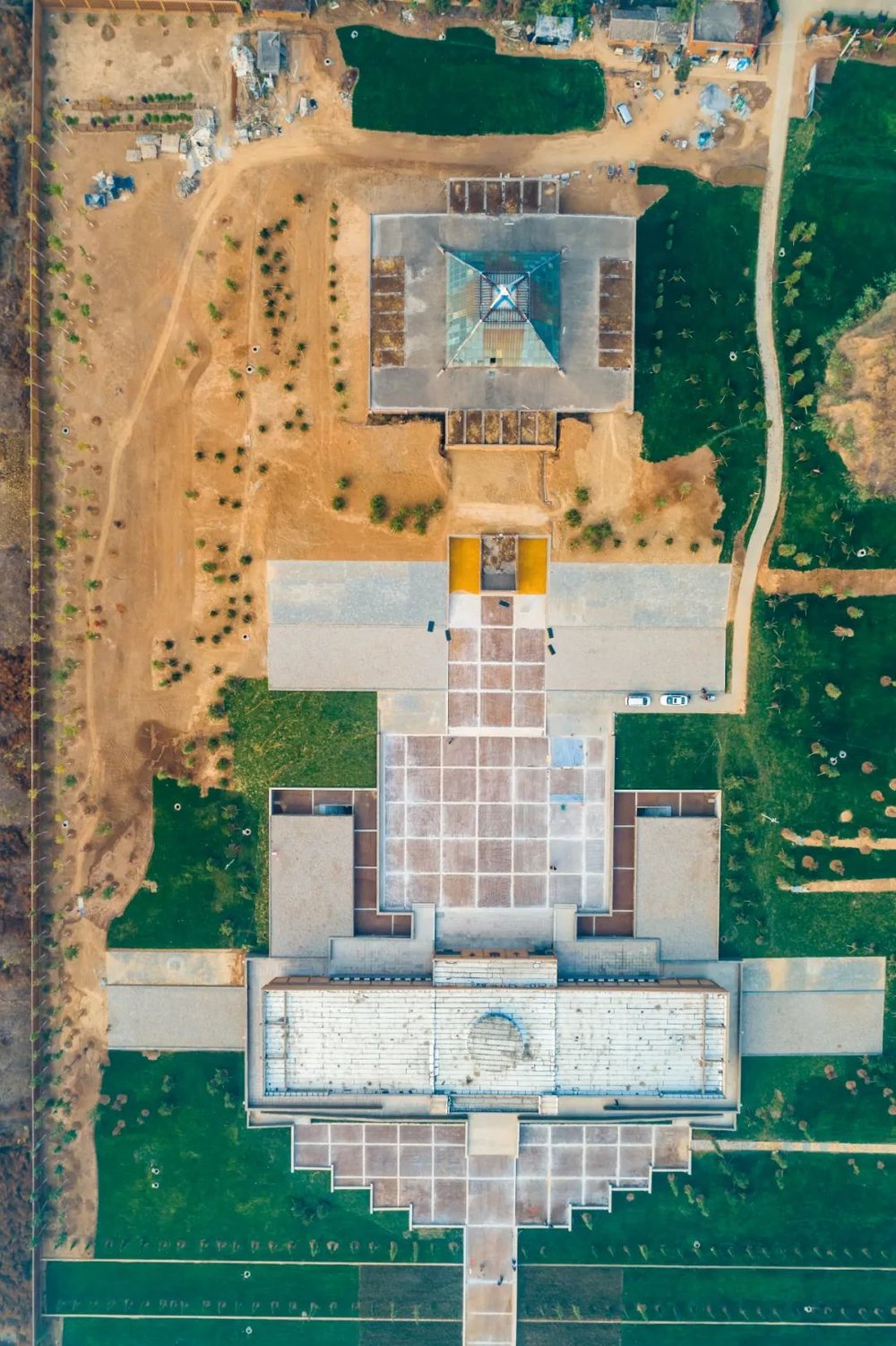 A scenic view of Baoding Yaozhuang Site