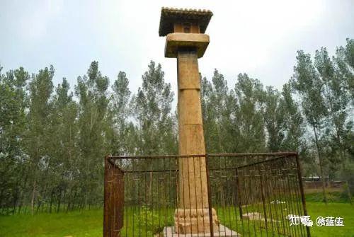 A scenic view of Baoding Yicihui Stone Pillar