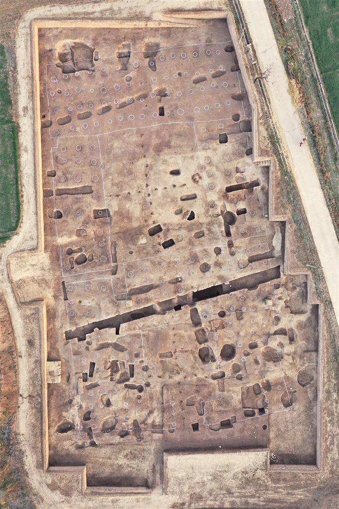 A scenic view of Baoji Ancient Tai State Site